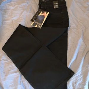 Brand new high rise flare black jeans